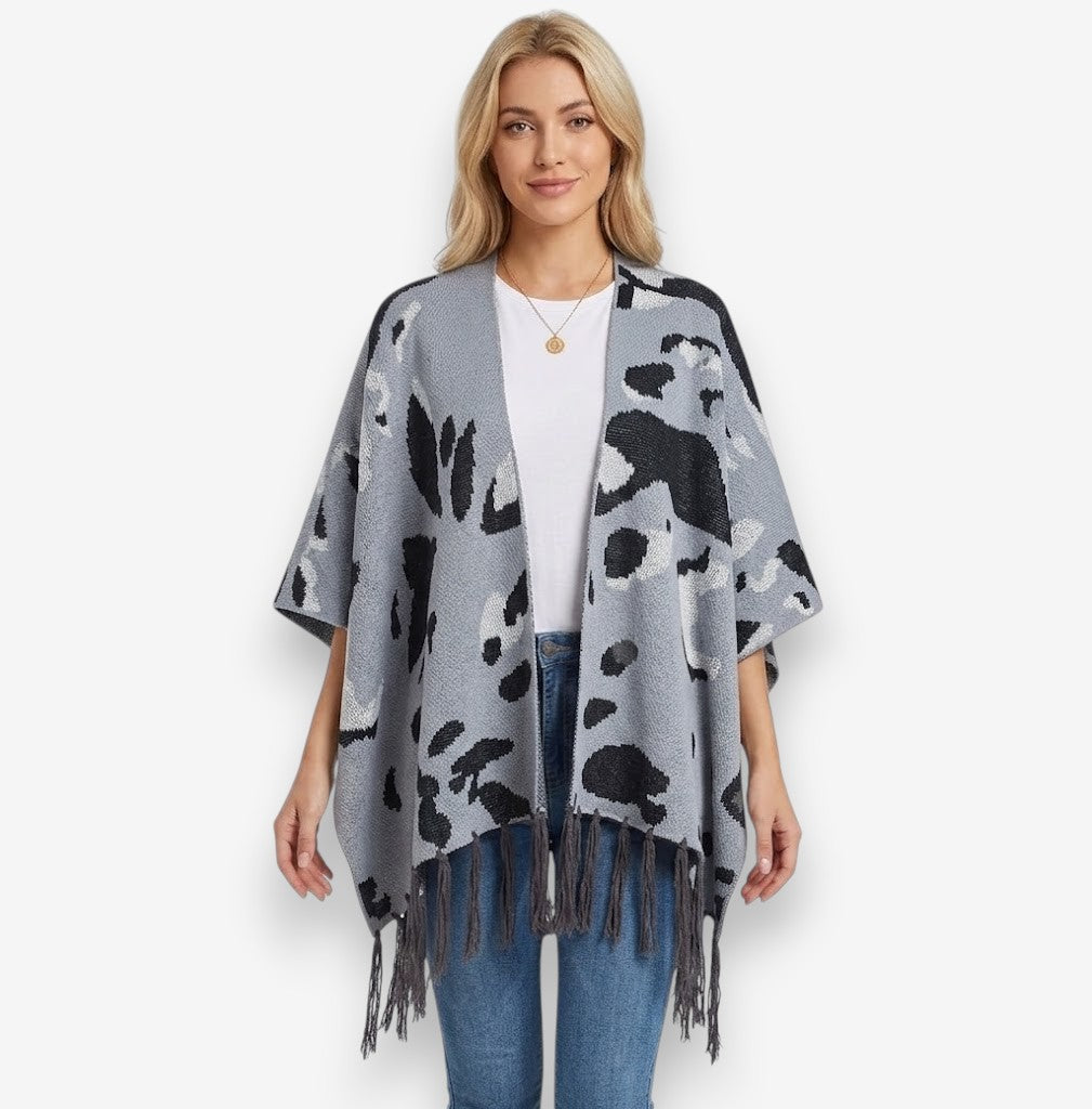 Poncho tendance femme Pèlerine