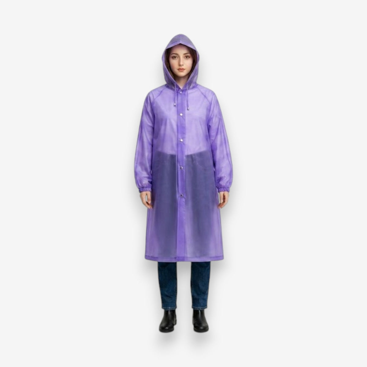 Poncho pluie femme pratique