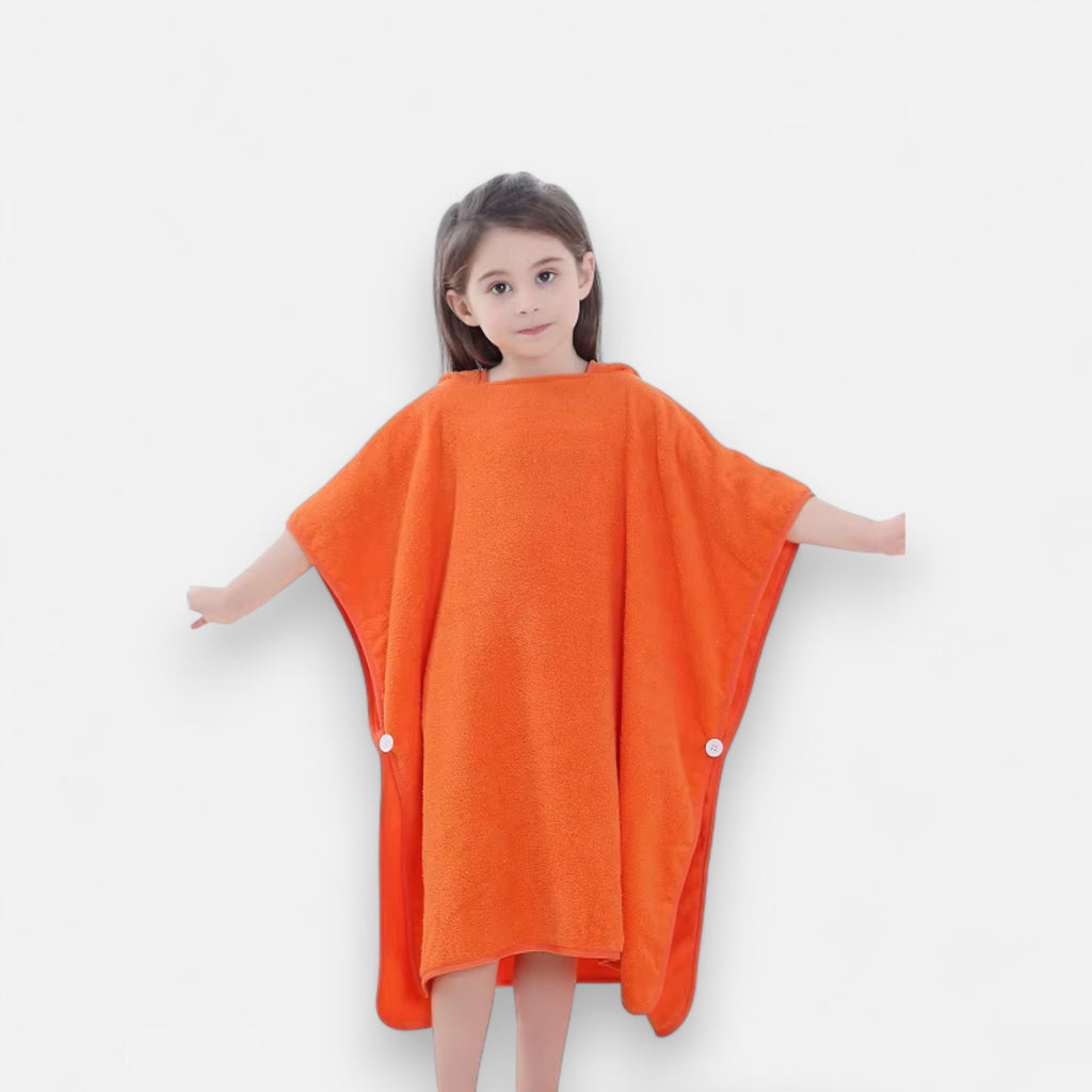 Poncho surf enfant à capuche animaux