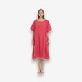Poncho de bain femme microfibre