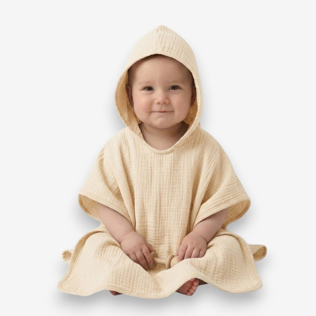 Poncho bain bébé