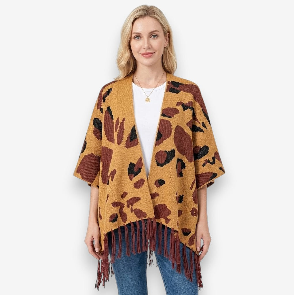 Poncho tendance femme Pèlerine