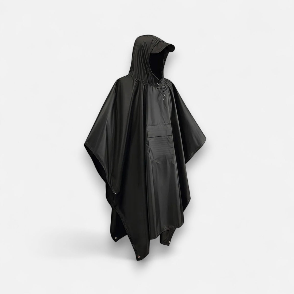 Poncho pluie femme compact
