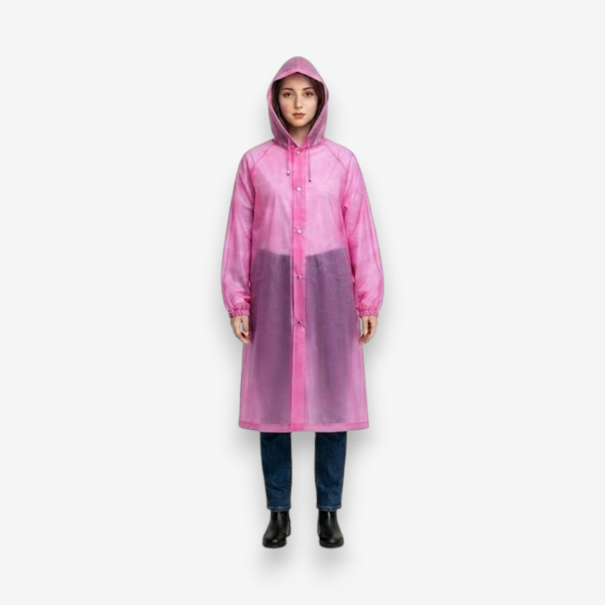 Poncho pluie femme pratique