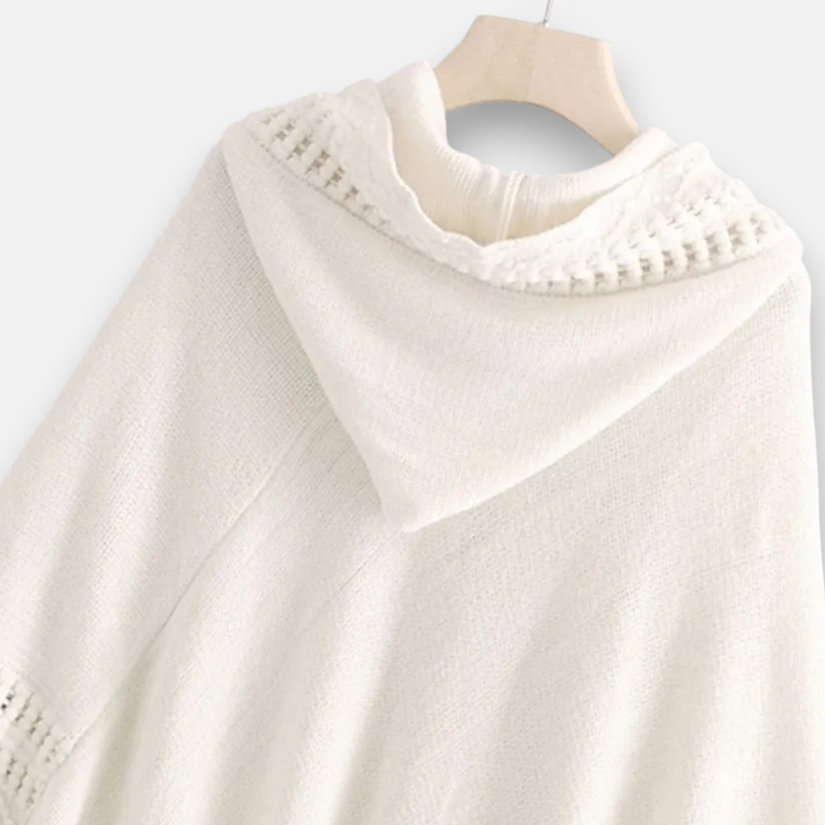 Poncho en laine femme tendance