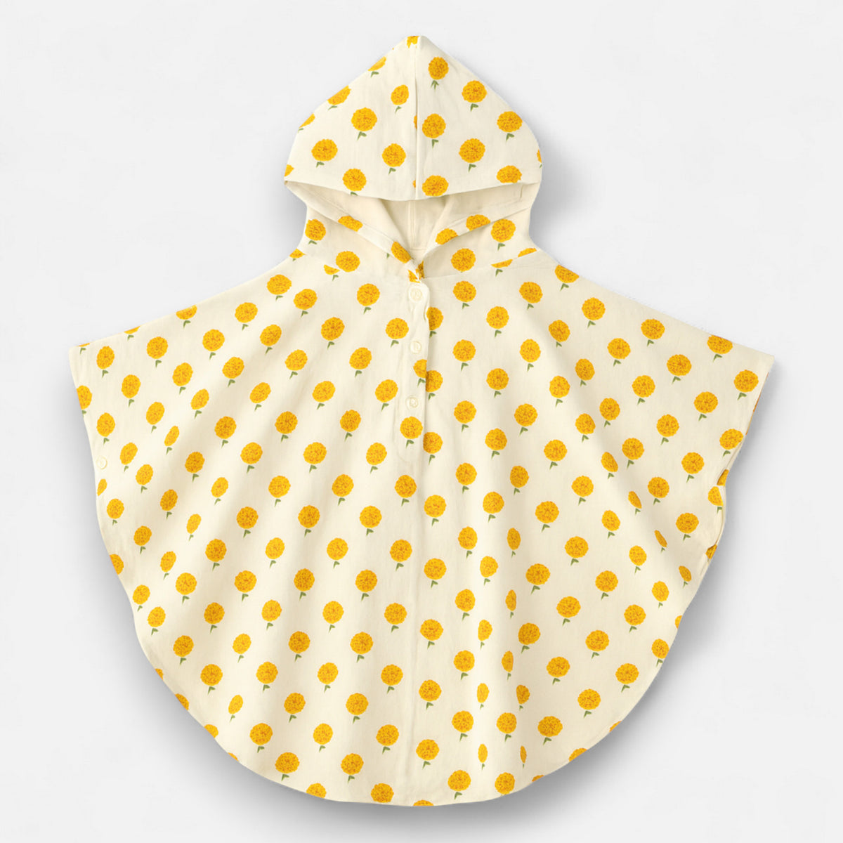 Poncho mi-saison bébé