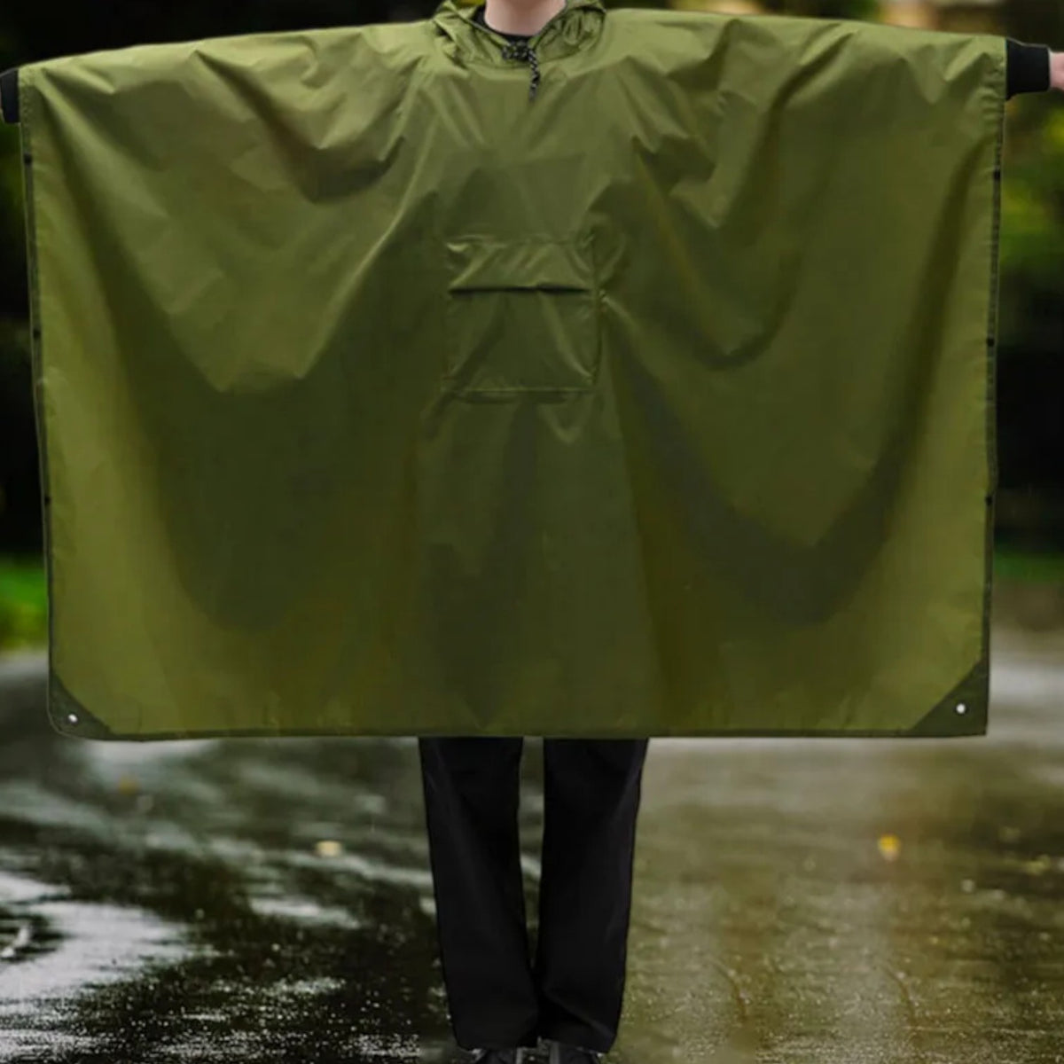 Poncho pluie compact