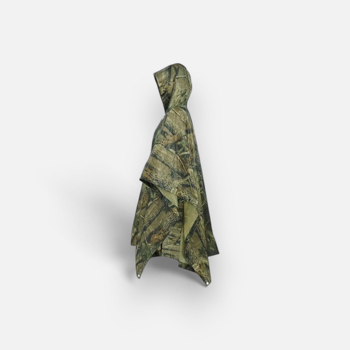 Poncho pluie homme camouflage forêt