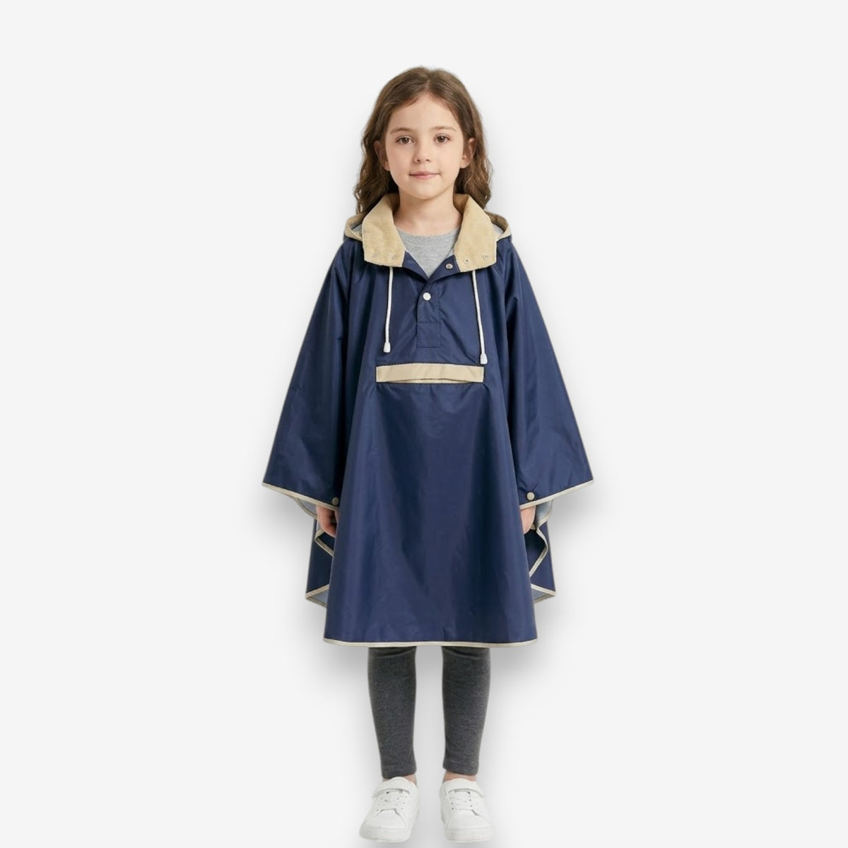 Poncho pluie enfant à capuche