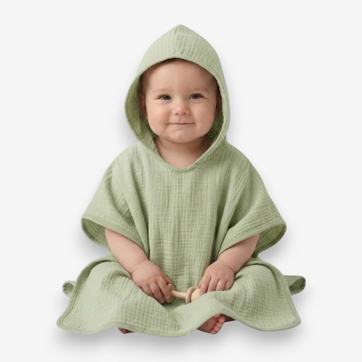 Poncho de bain bébé confort