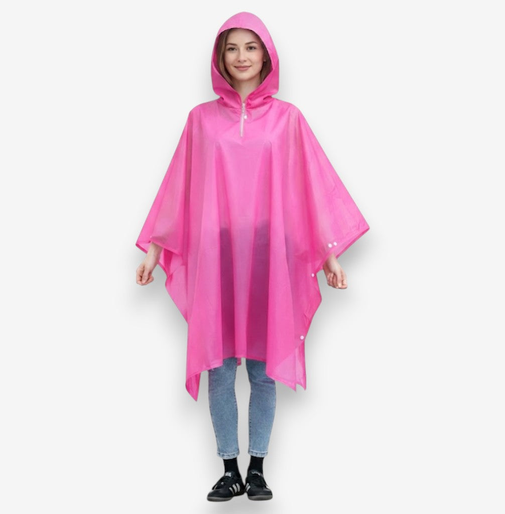 Poncho pluie femme léger