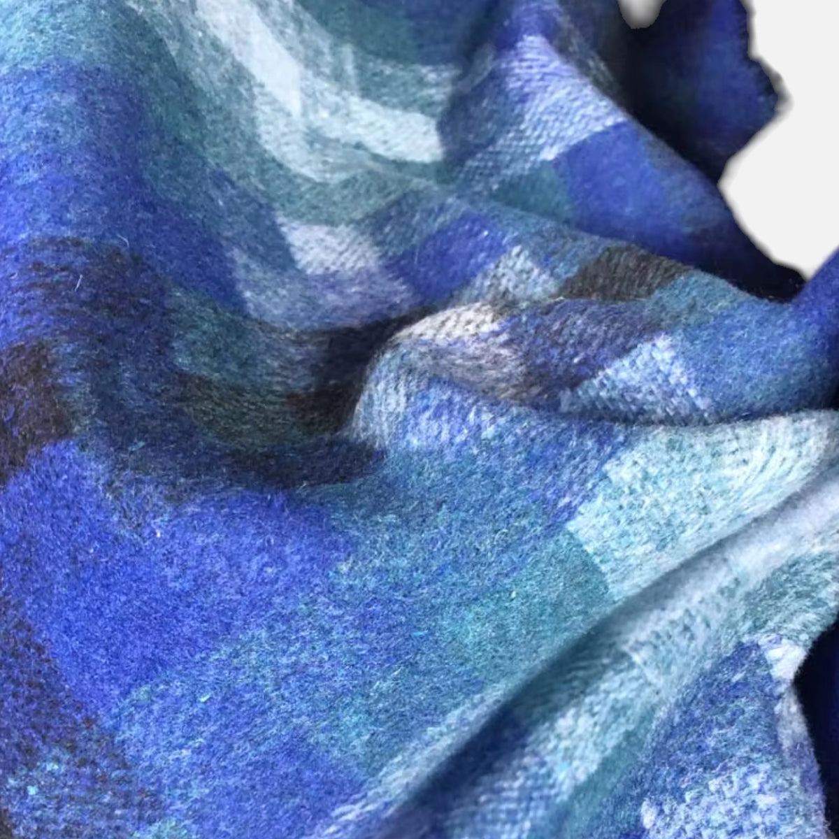 Poncho en laine femme fourrure