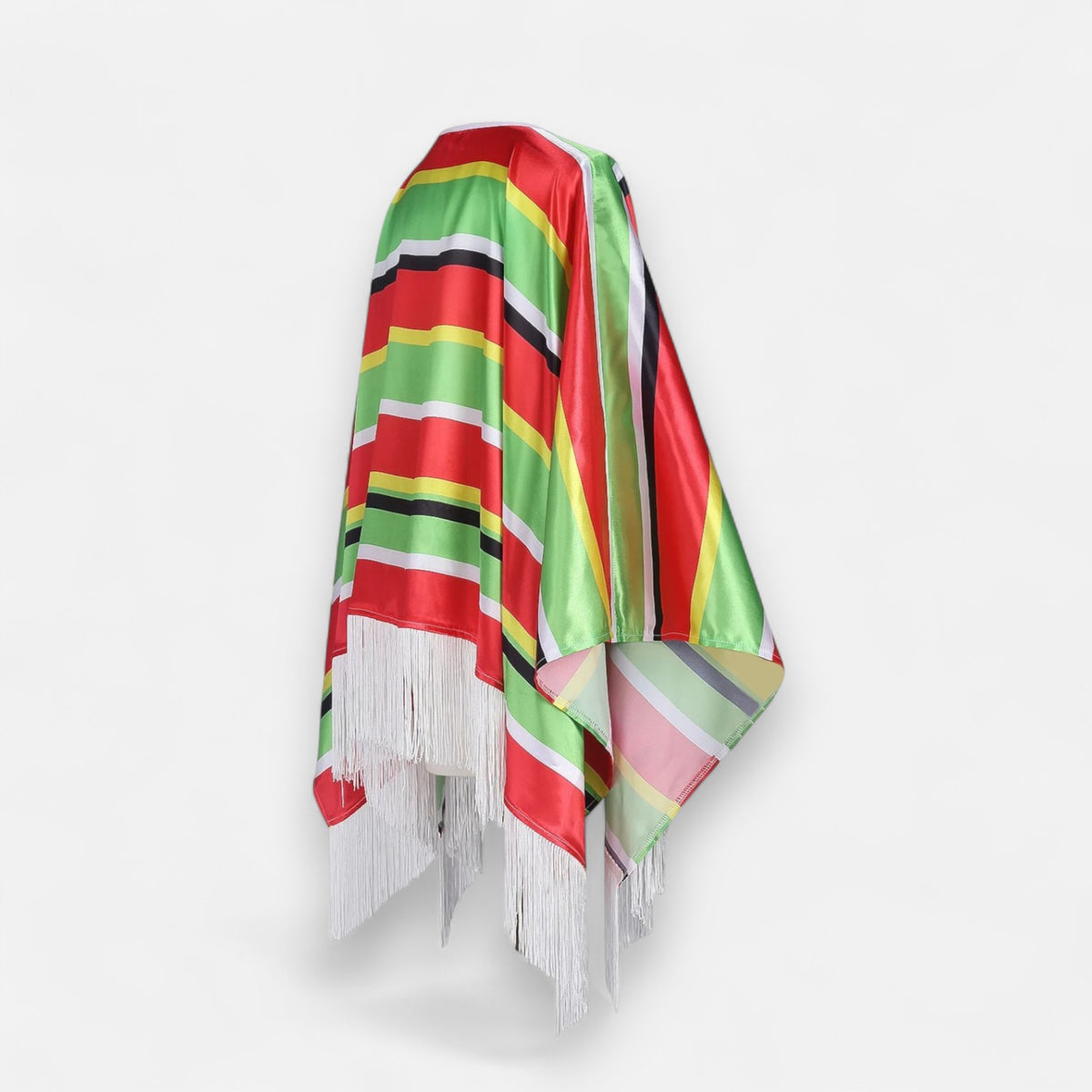 Poncho mexicain coloré