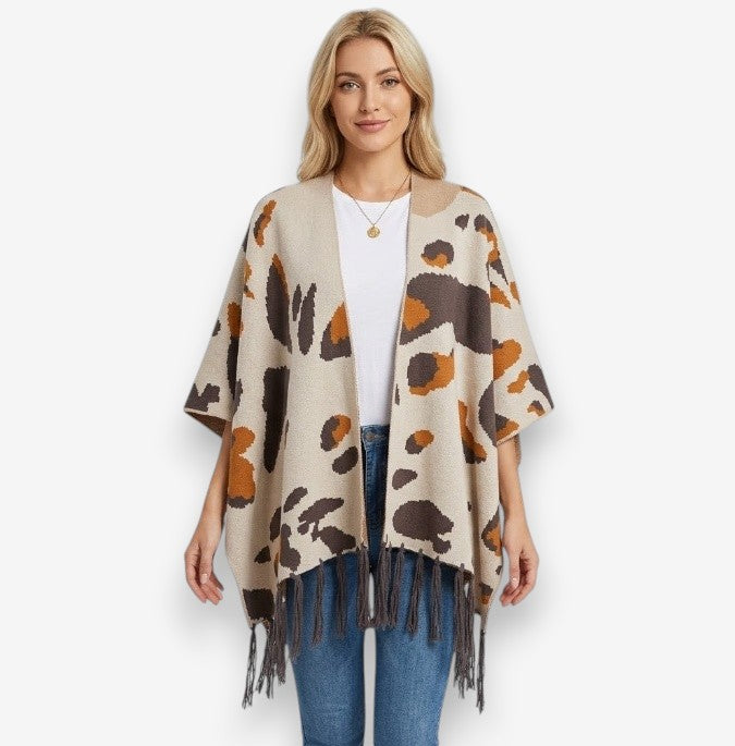 Poncho tendance femme Pèlerine