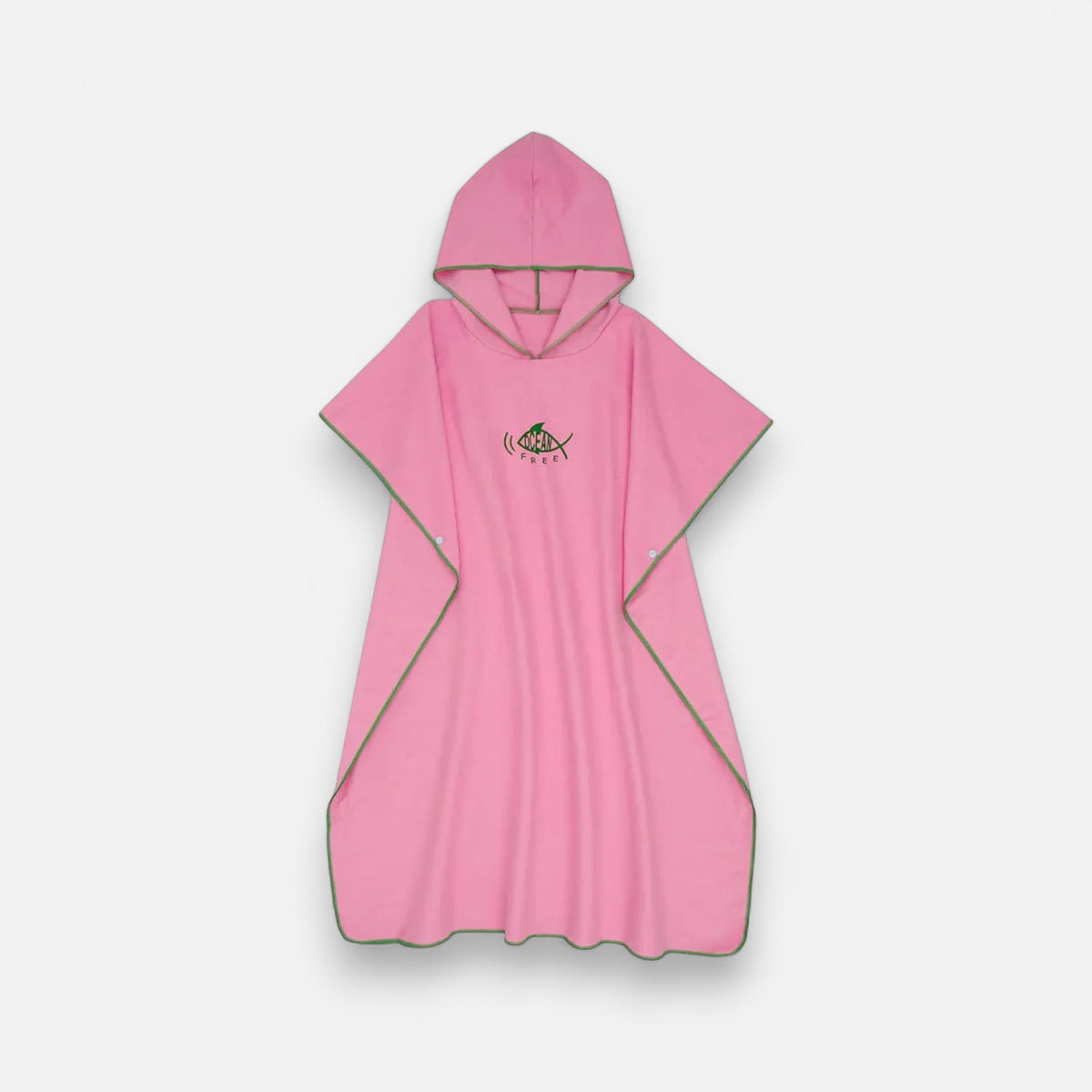 Poncho de bain femme motif poisson