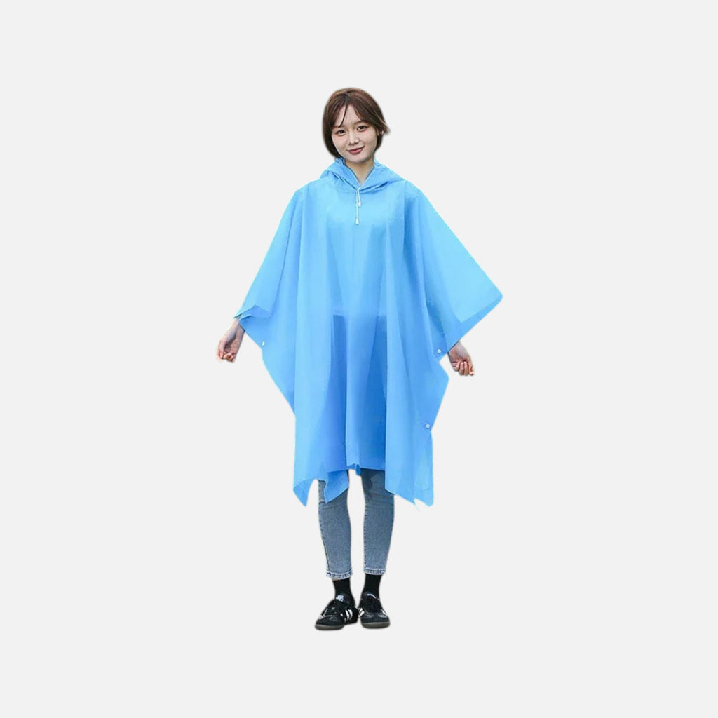 Poncho pluie femme léger