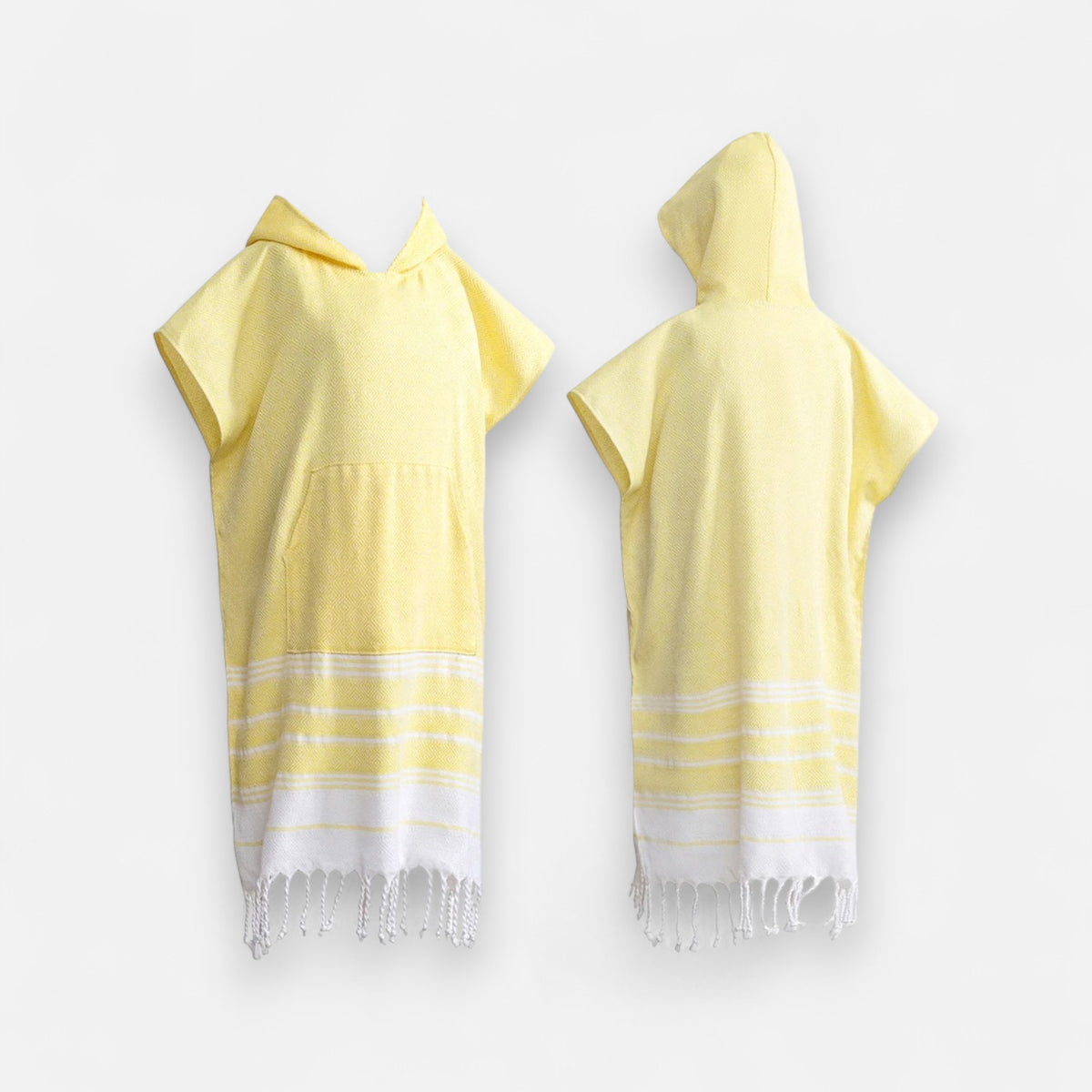 Poncho serviette homme à capuche