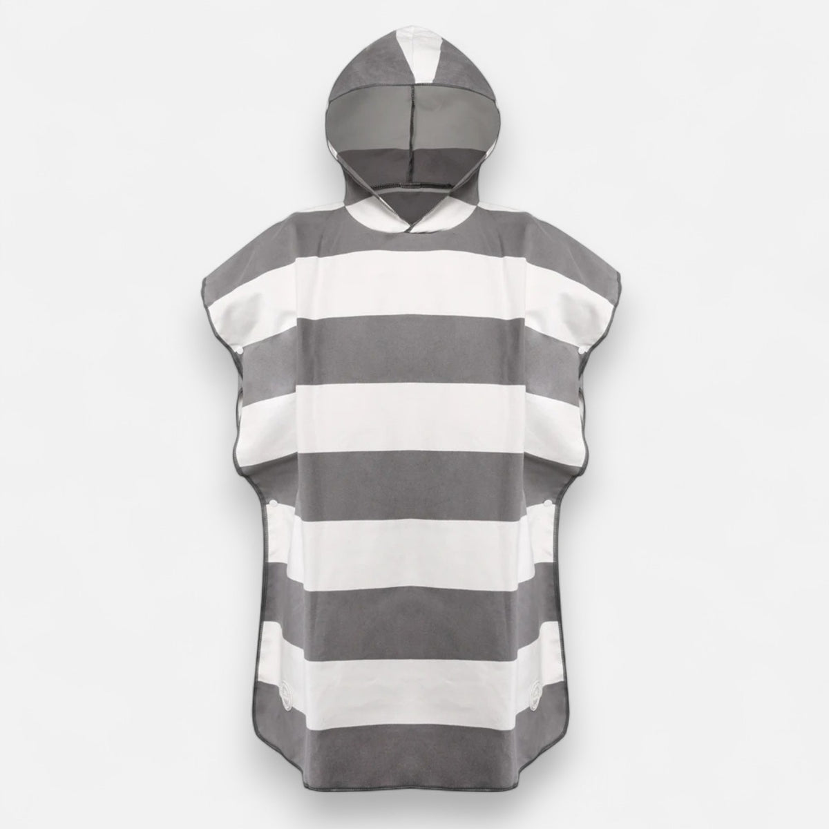 Poncho de bain enfant à rayures