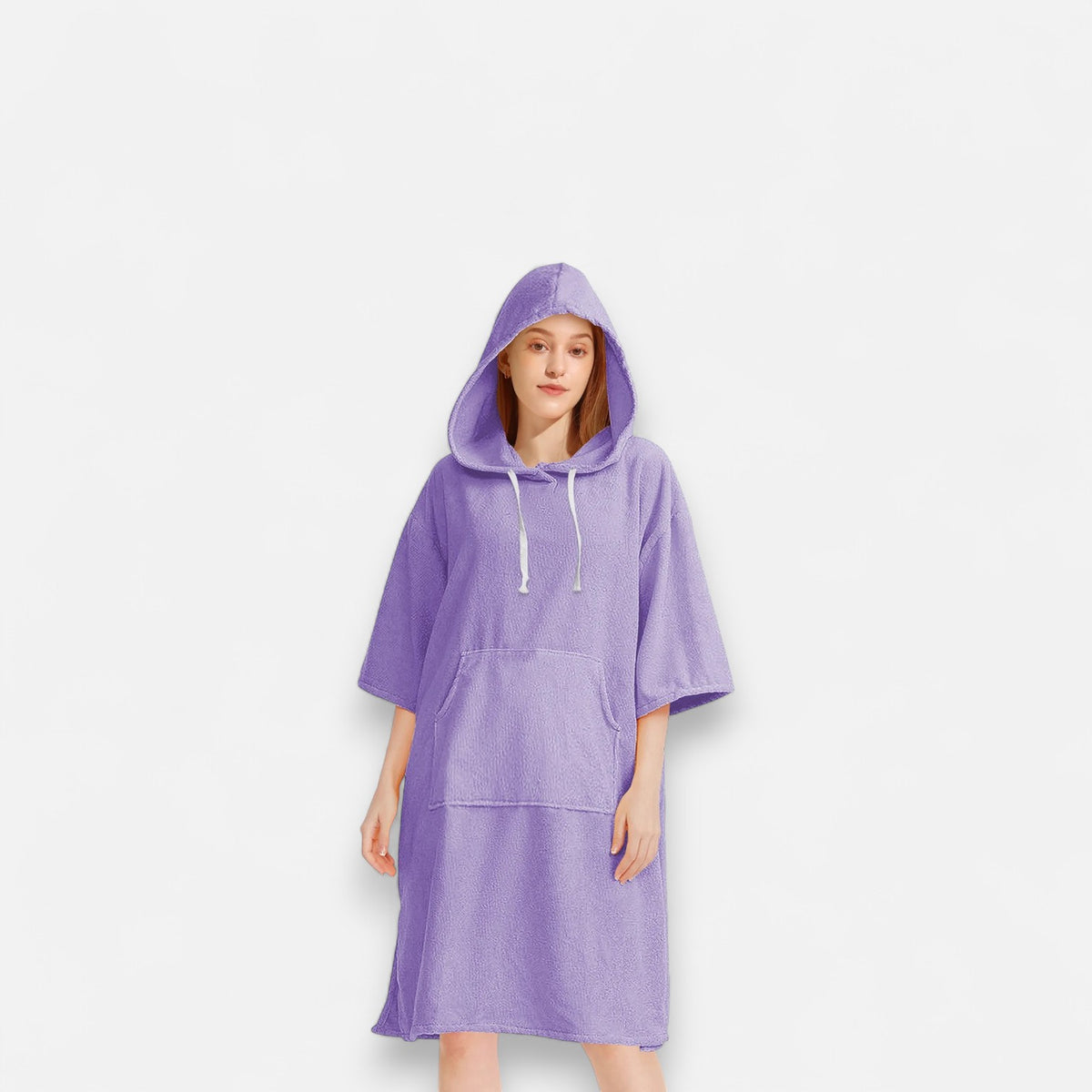 Poncho de bain femme style décontracté