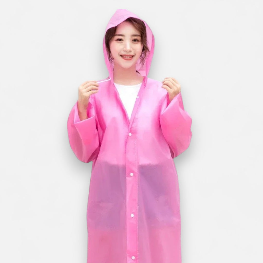 Poncho pluie femme pratique