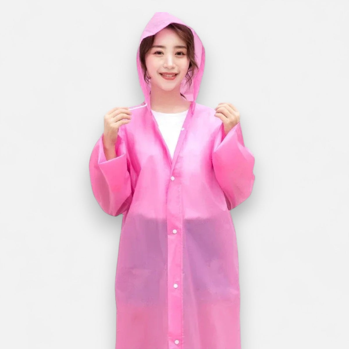 Poncho pluie femme pratique