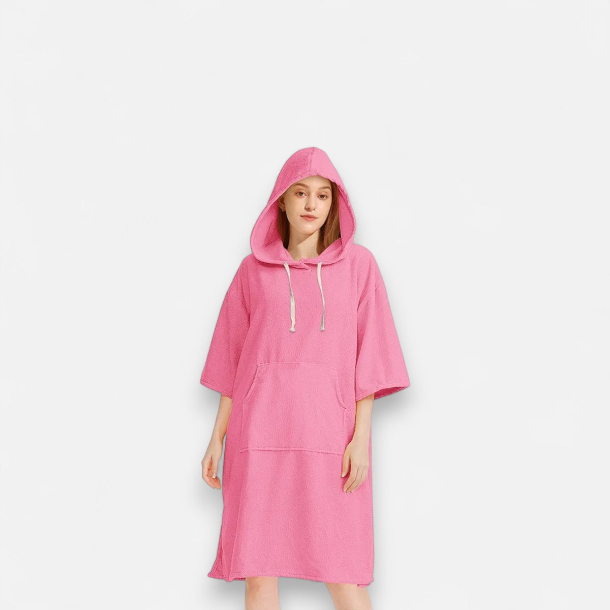 Poncho de bain femme style décontracté