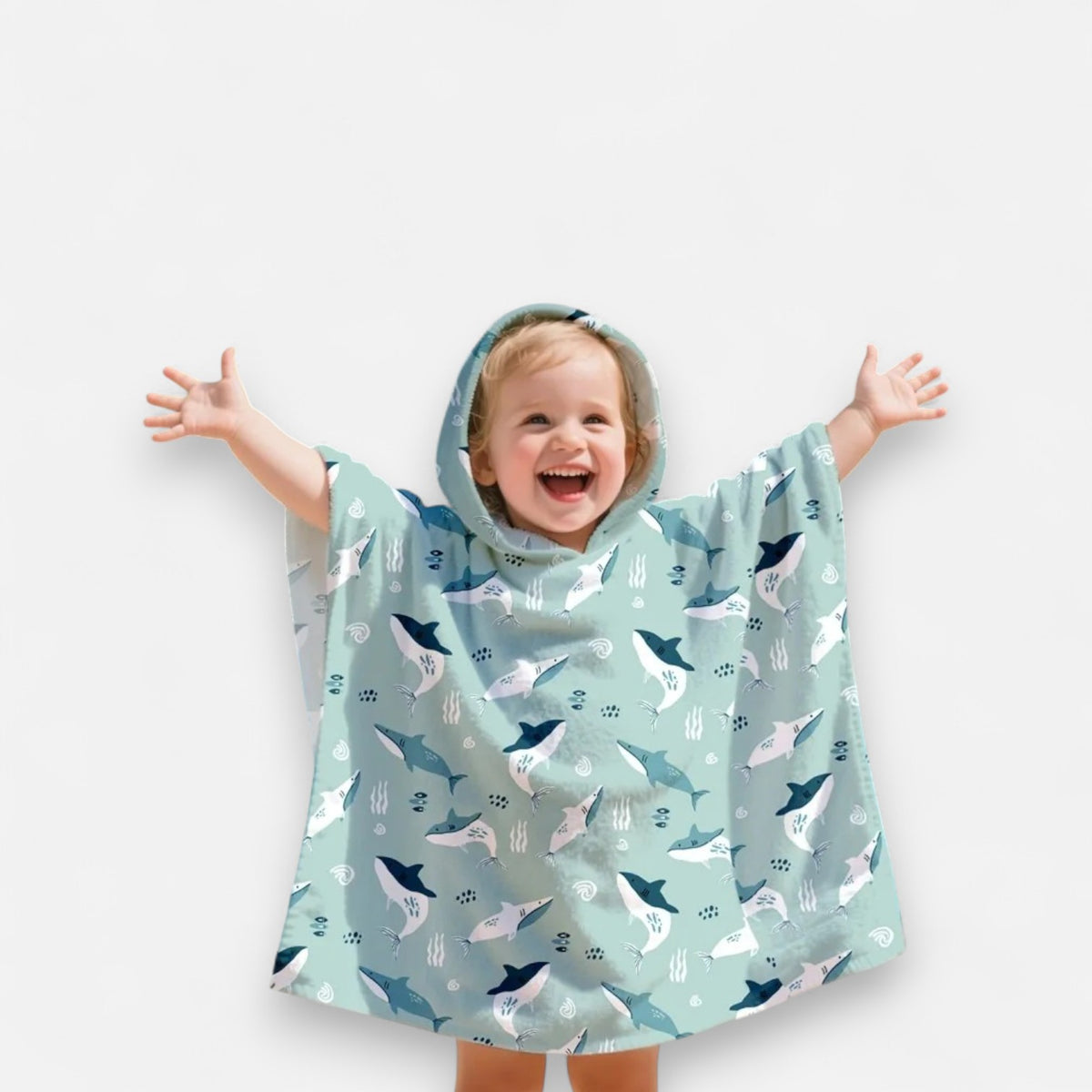 Poncho bébé été
