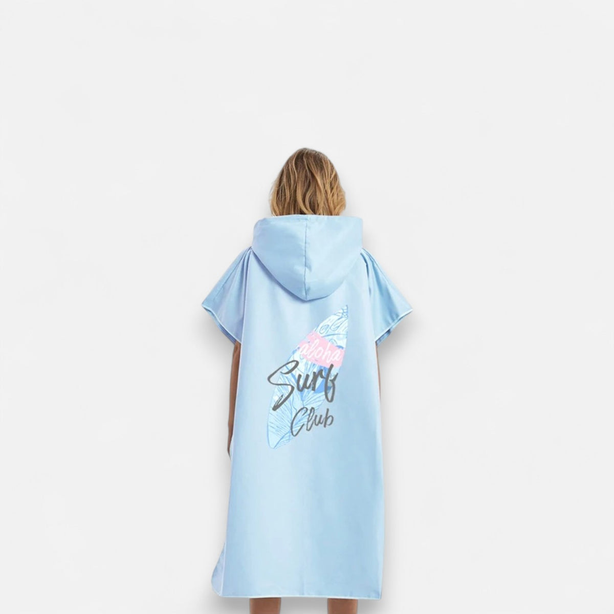Poncho surf femme pratique