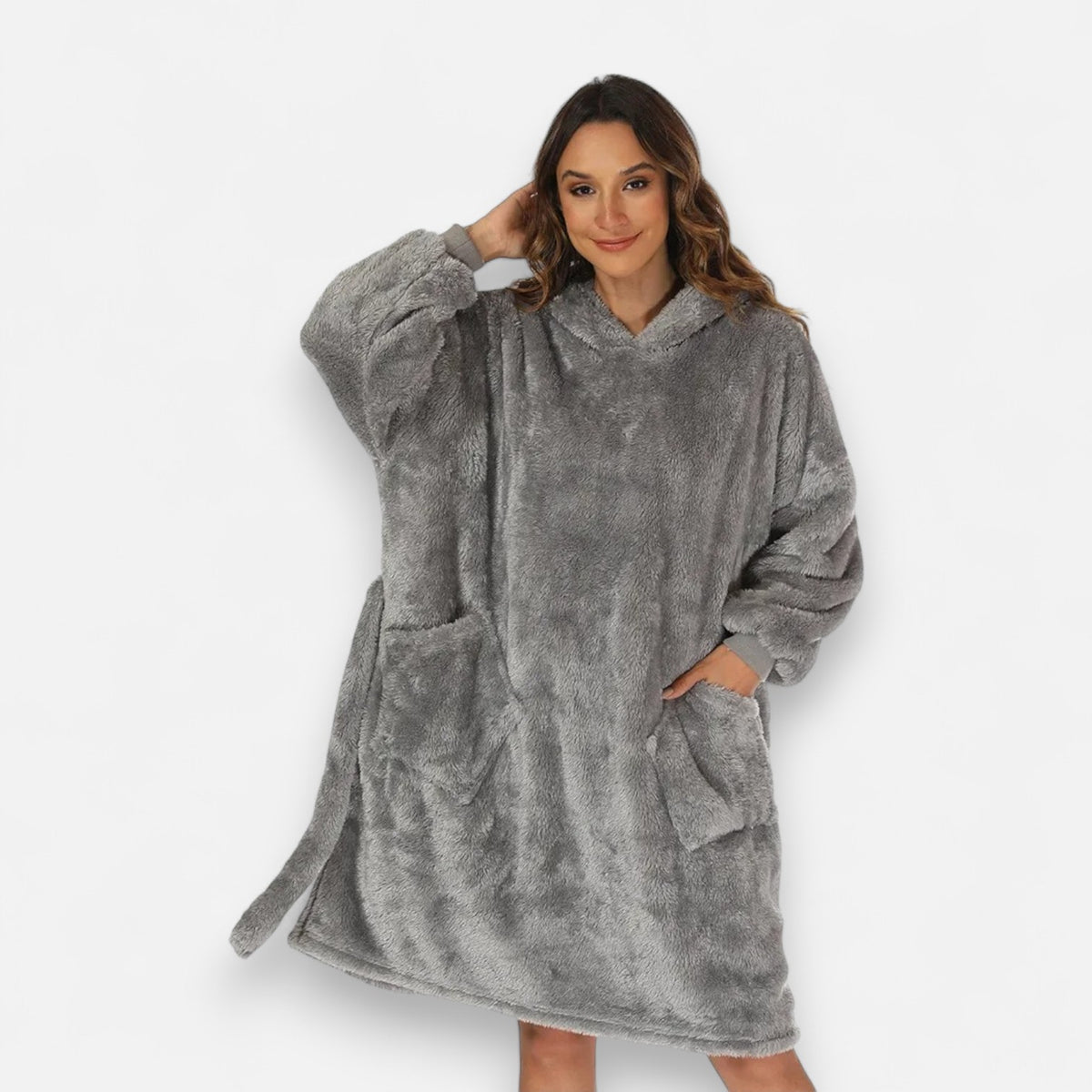 Poncho polaire femme confortable