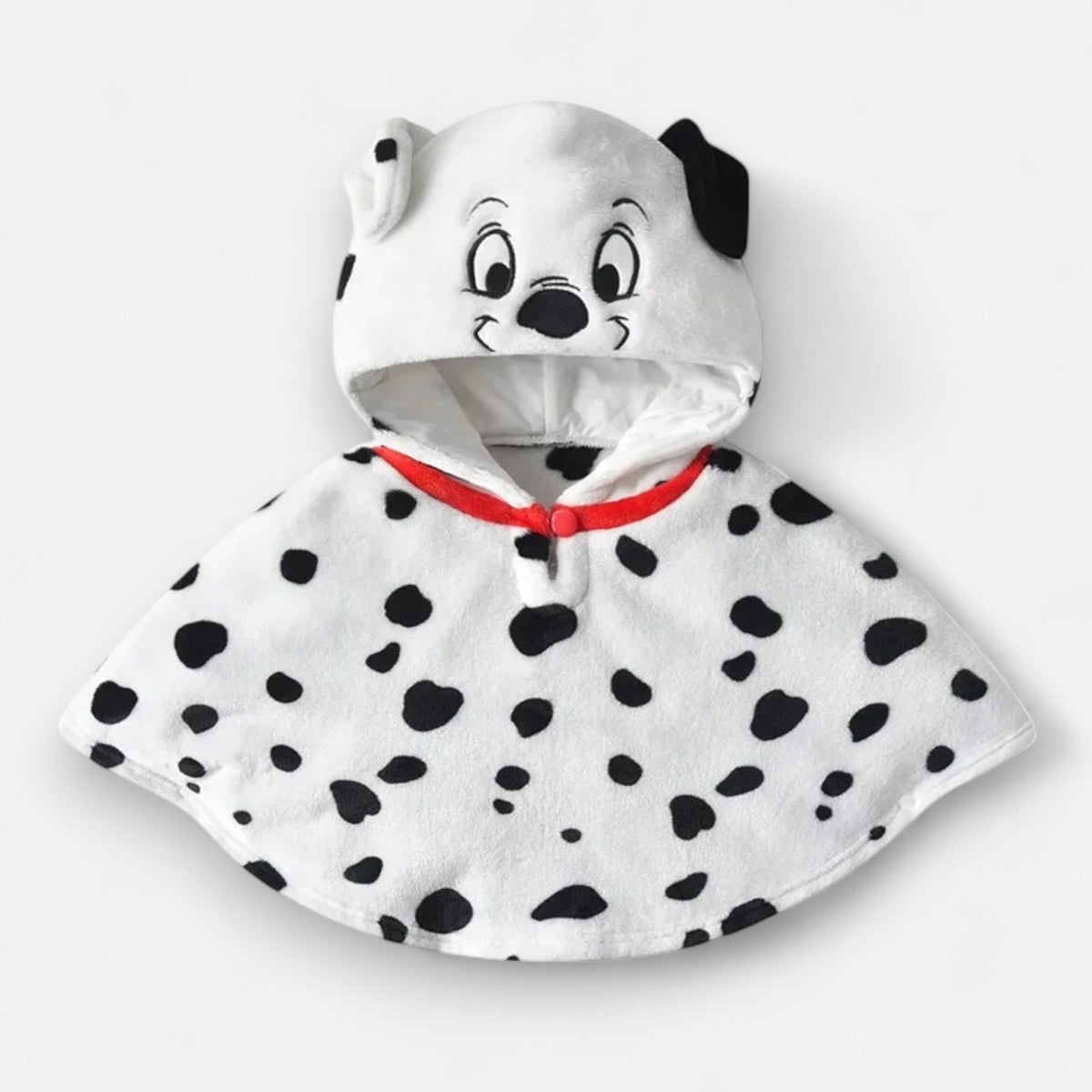 Poncho hiver bébé dalmatien