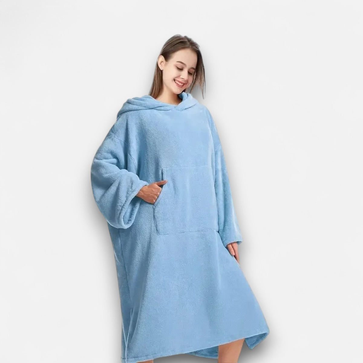 Poncho surf femme avec capuche