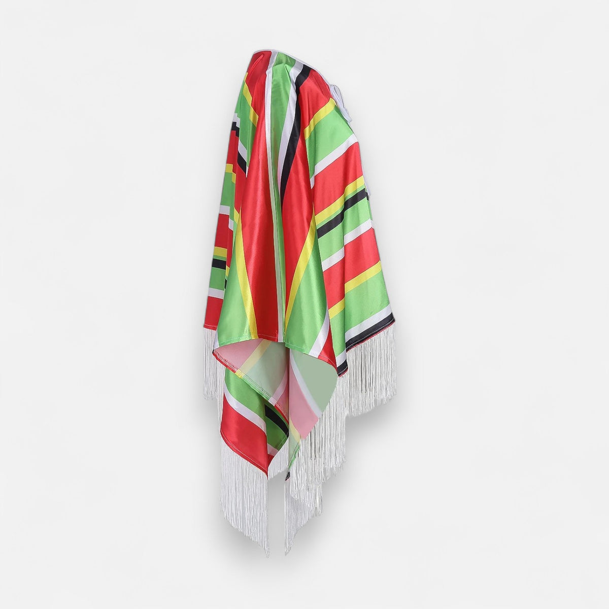Poncho mexicain coloré