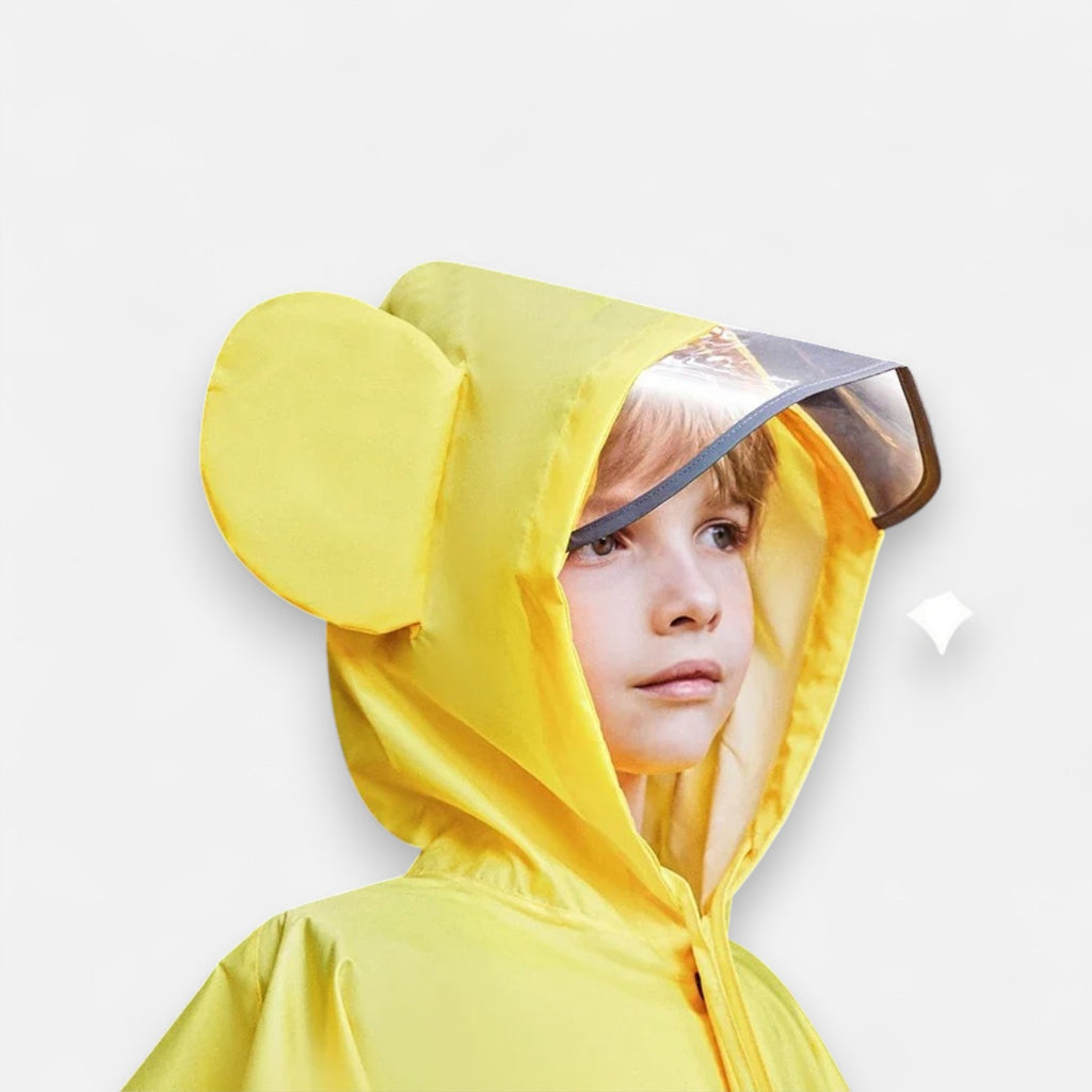 Poncho pluie enfant protection