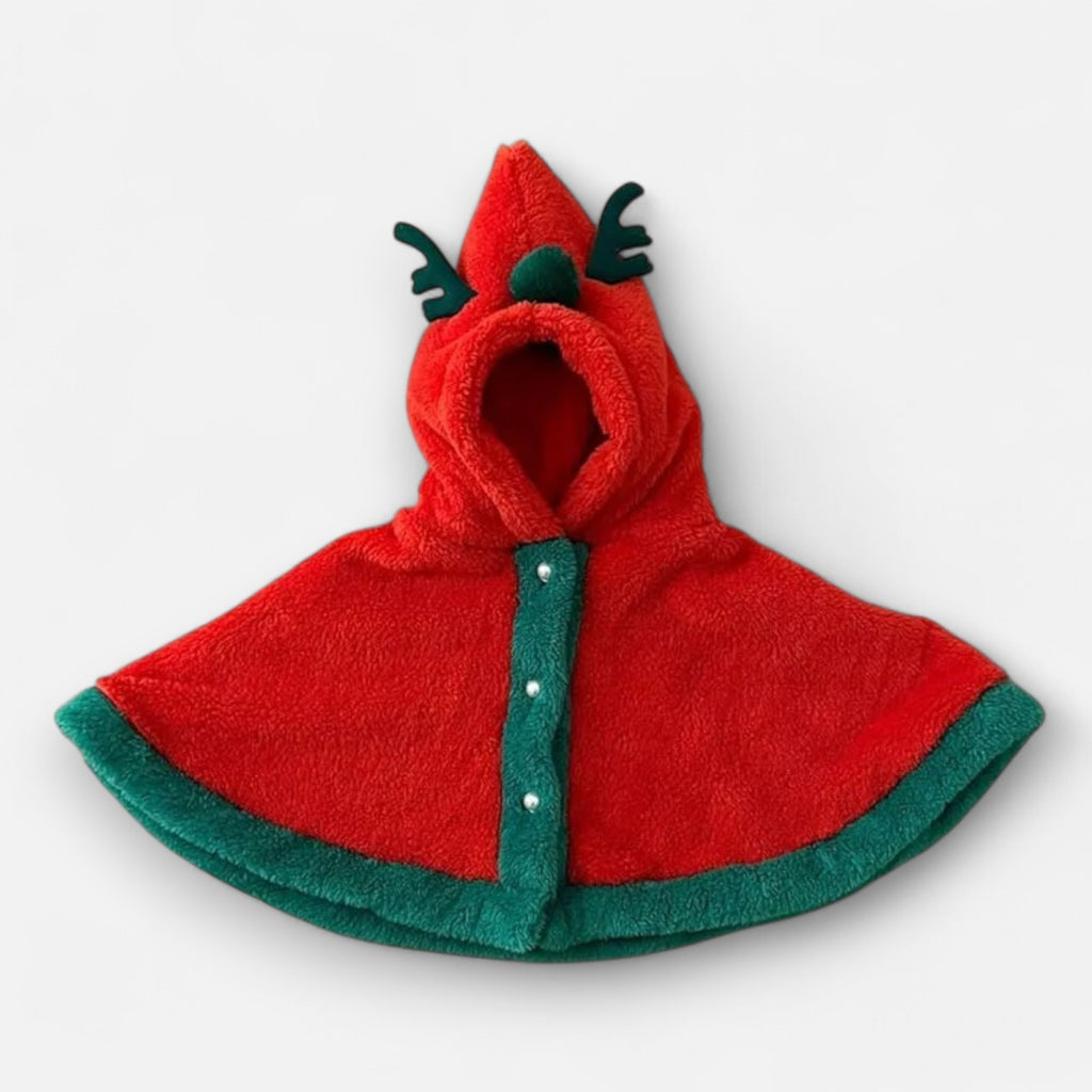 Poncho polaire bébé