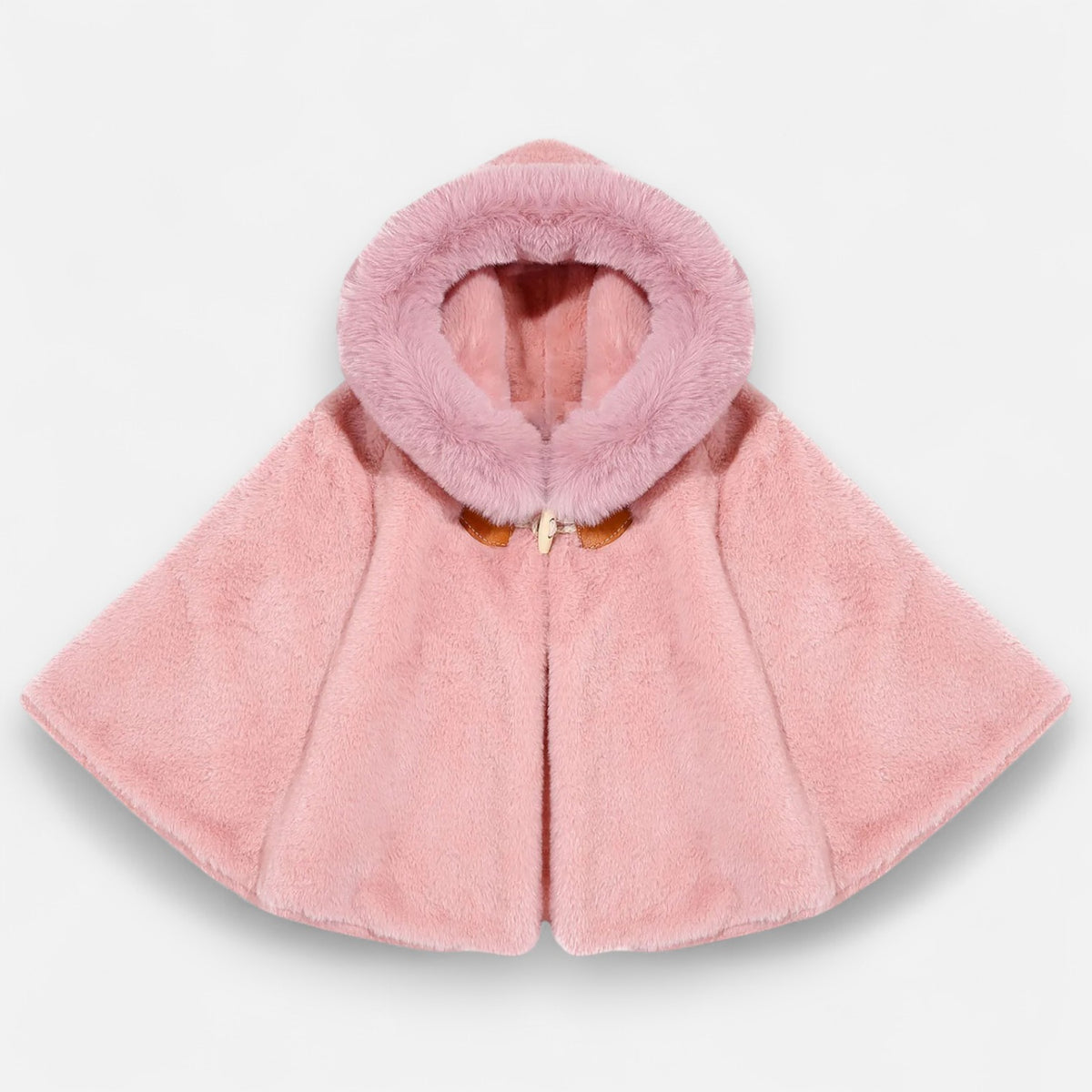 Poncho chaud bébé design raffiné