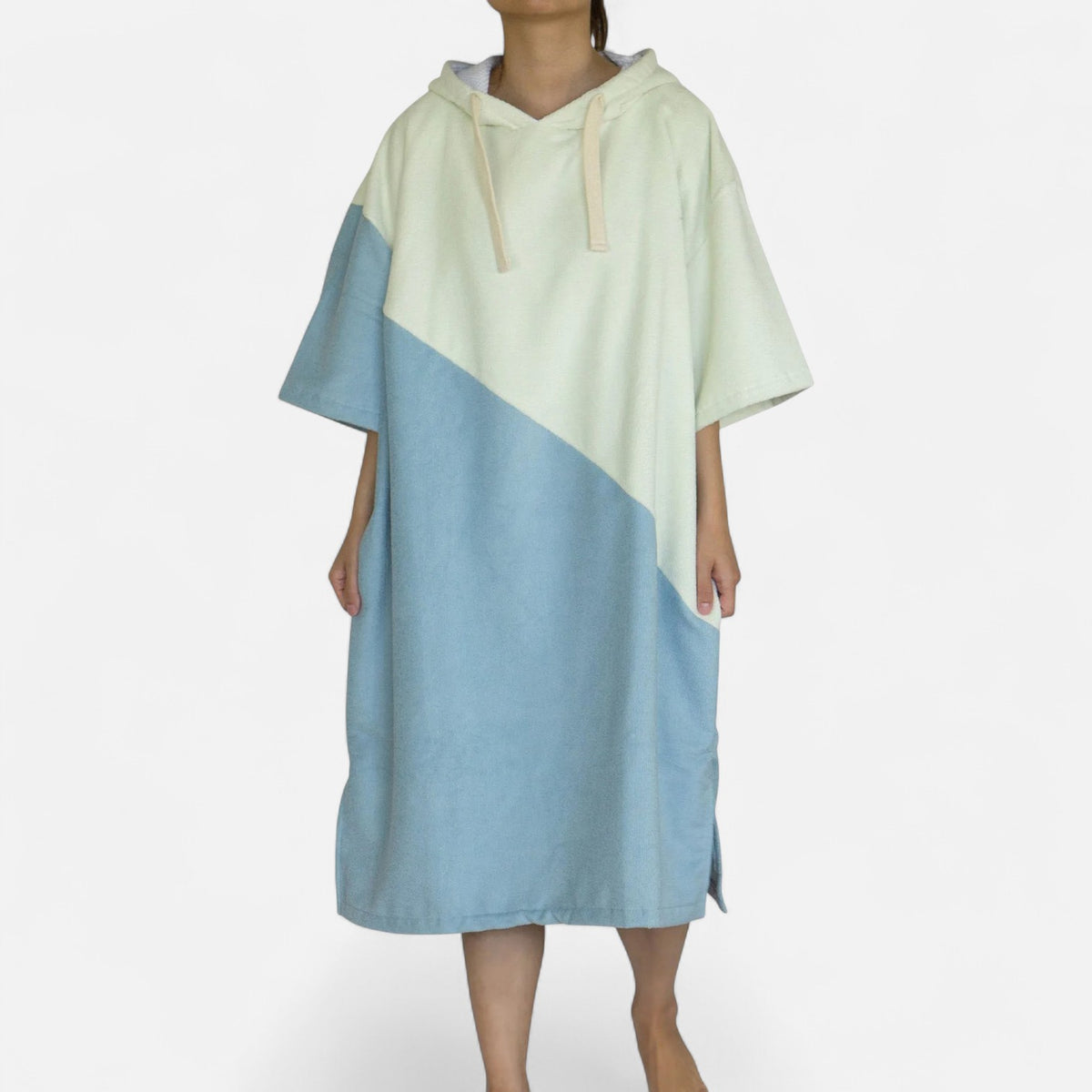 Poncho de bain femme design