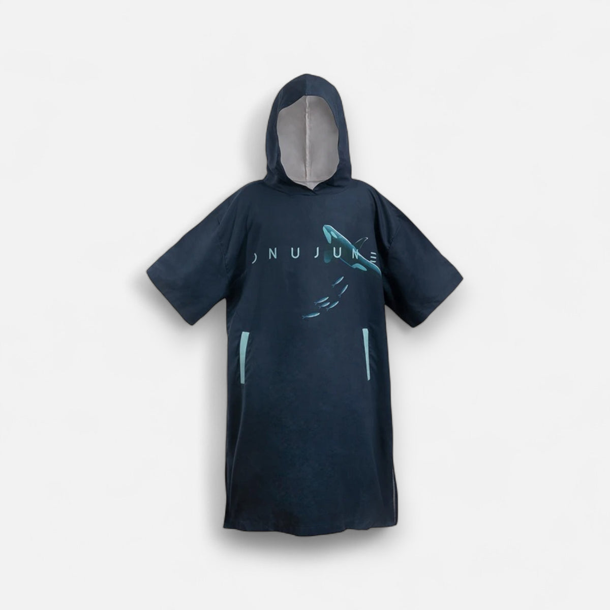 Poncho surf femme bleu marine