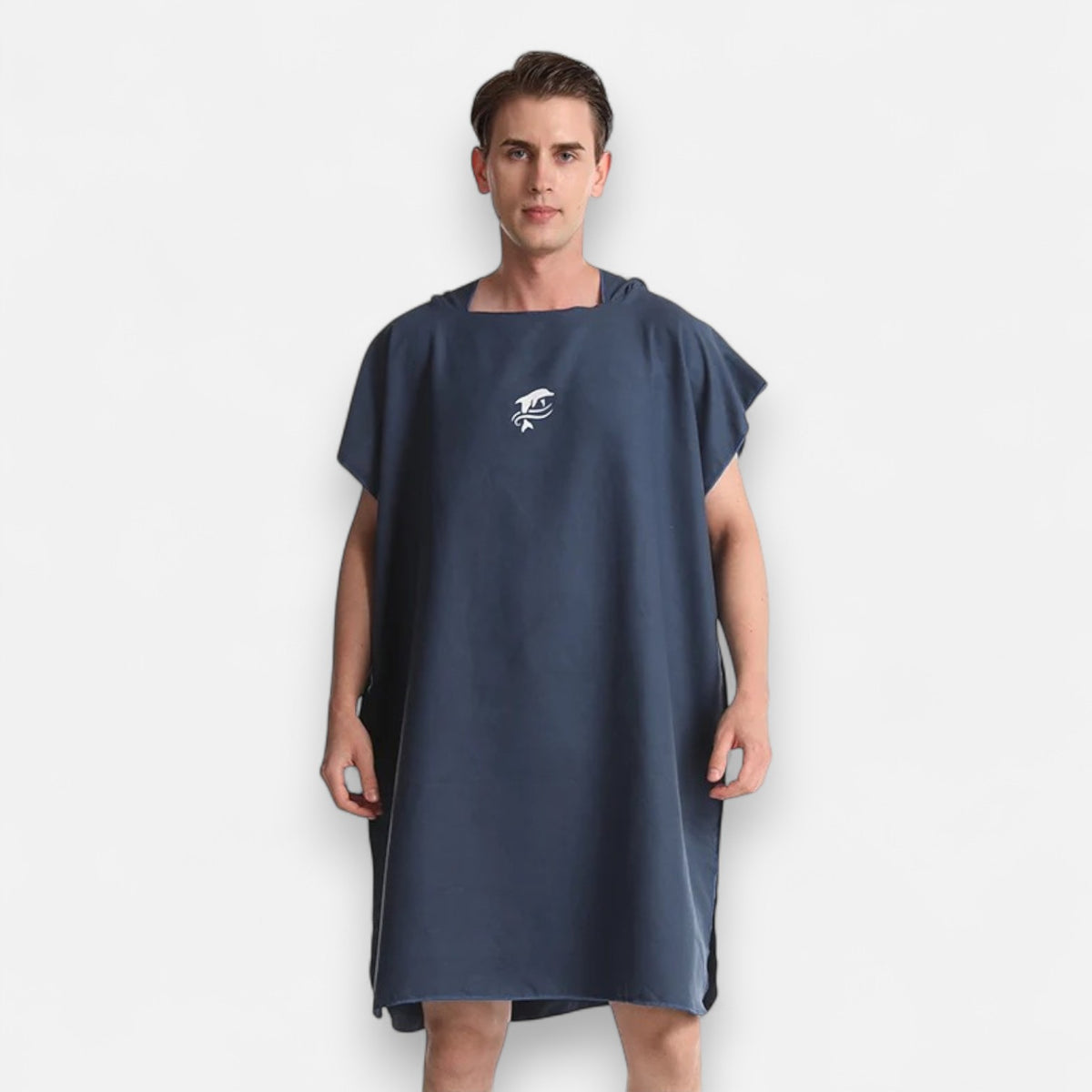 Poncho plage homme absorbant