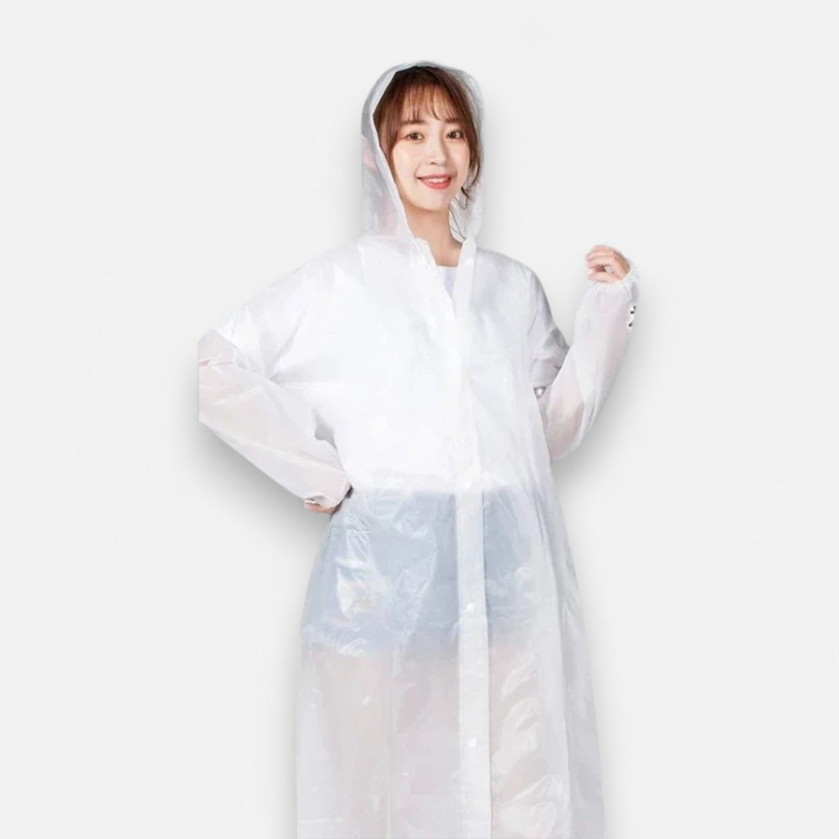 Poncho pluie femme pratique