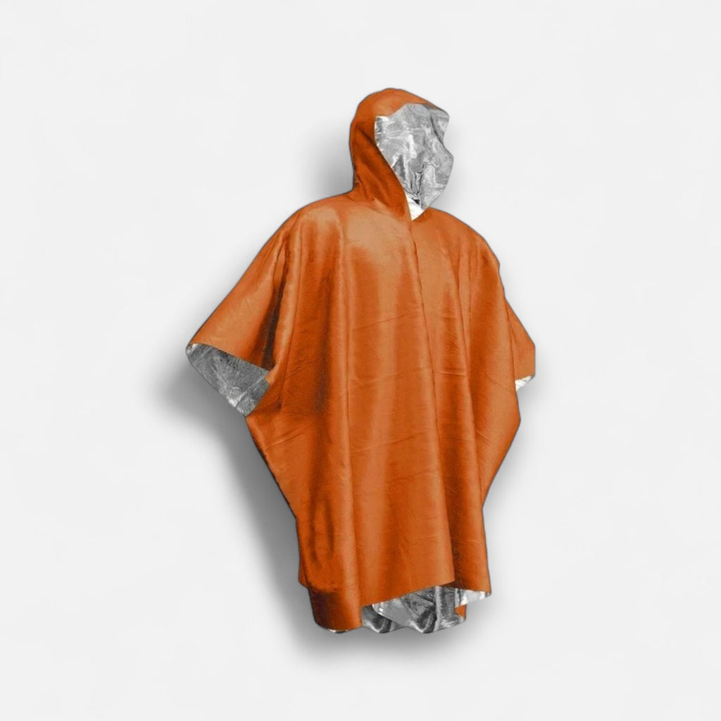 Poncho pluie homme avec doublure