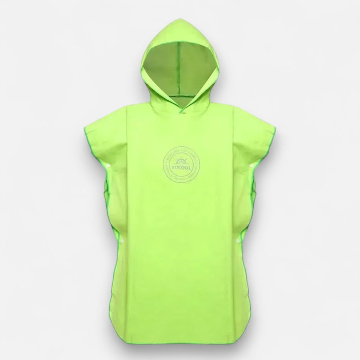 Poncho surf enfant microfibre à capuche