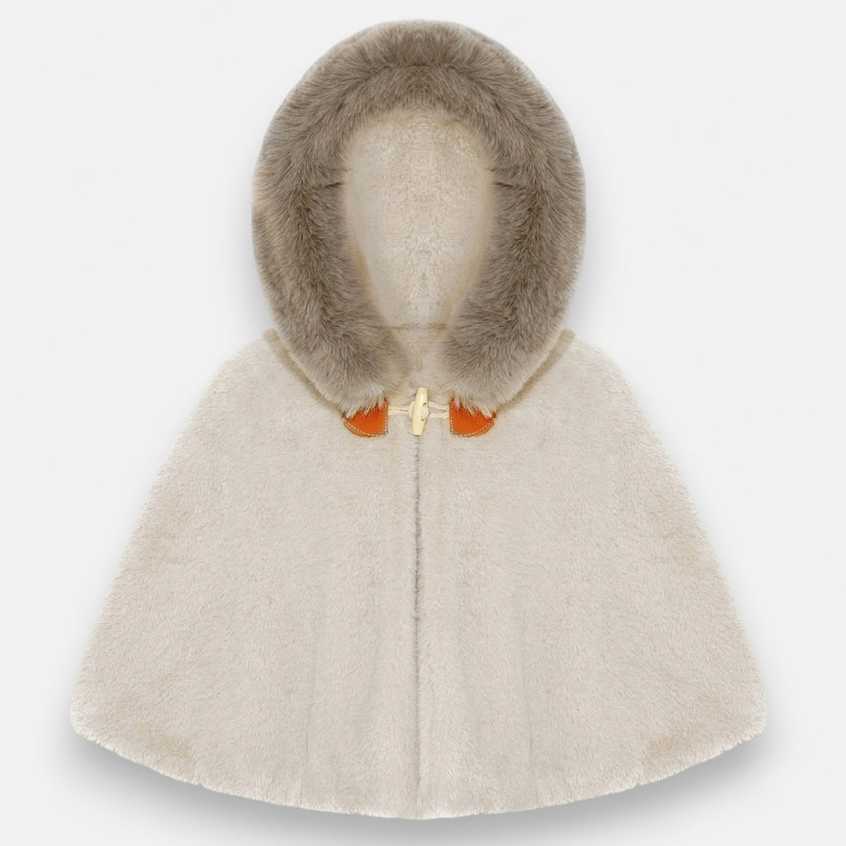 Poncho chaud bébé design raffiné