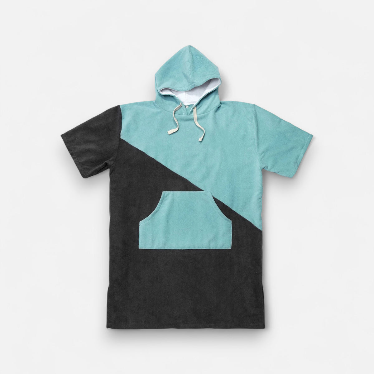 Poncho surf homme bicolore