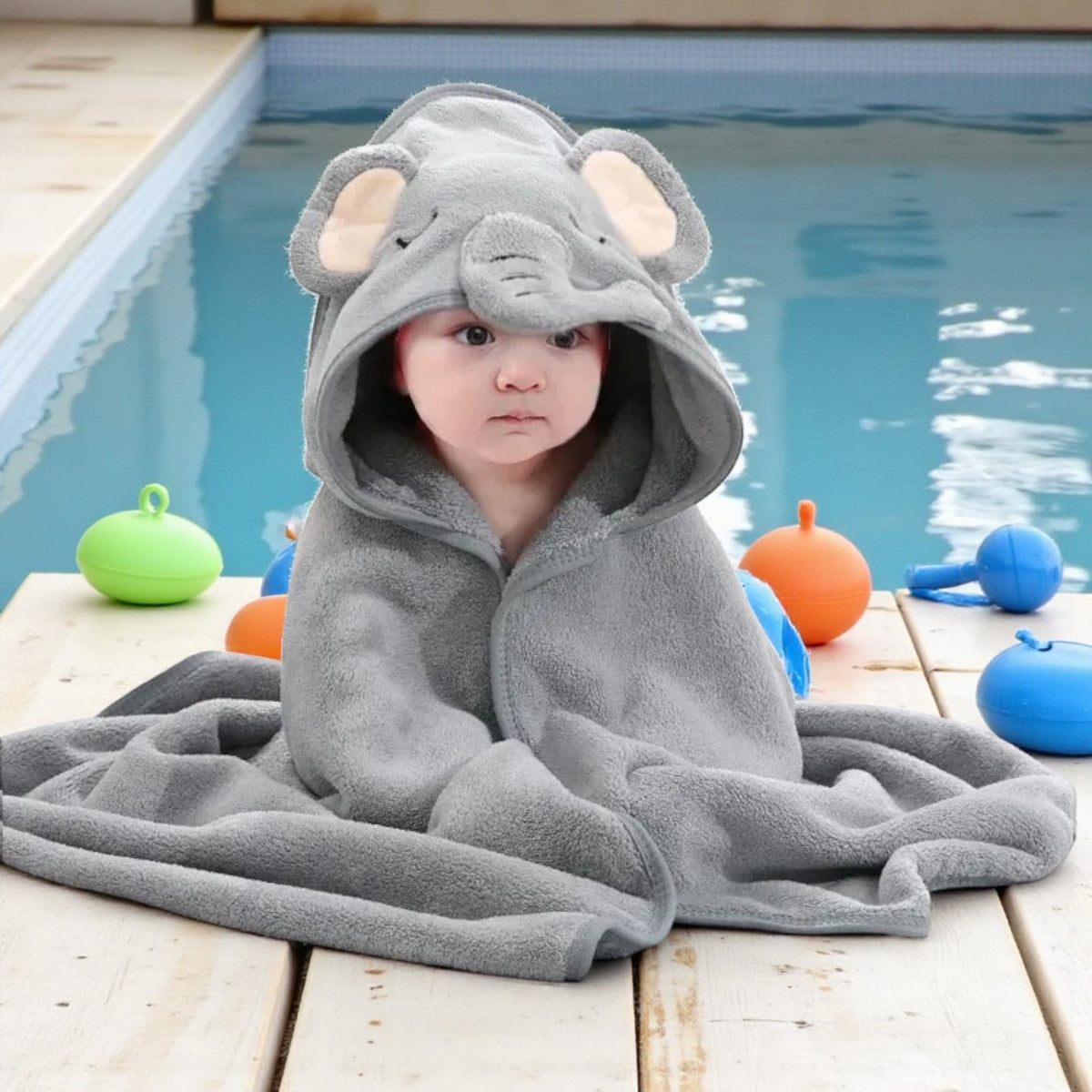 Poncho bébé confort