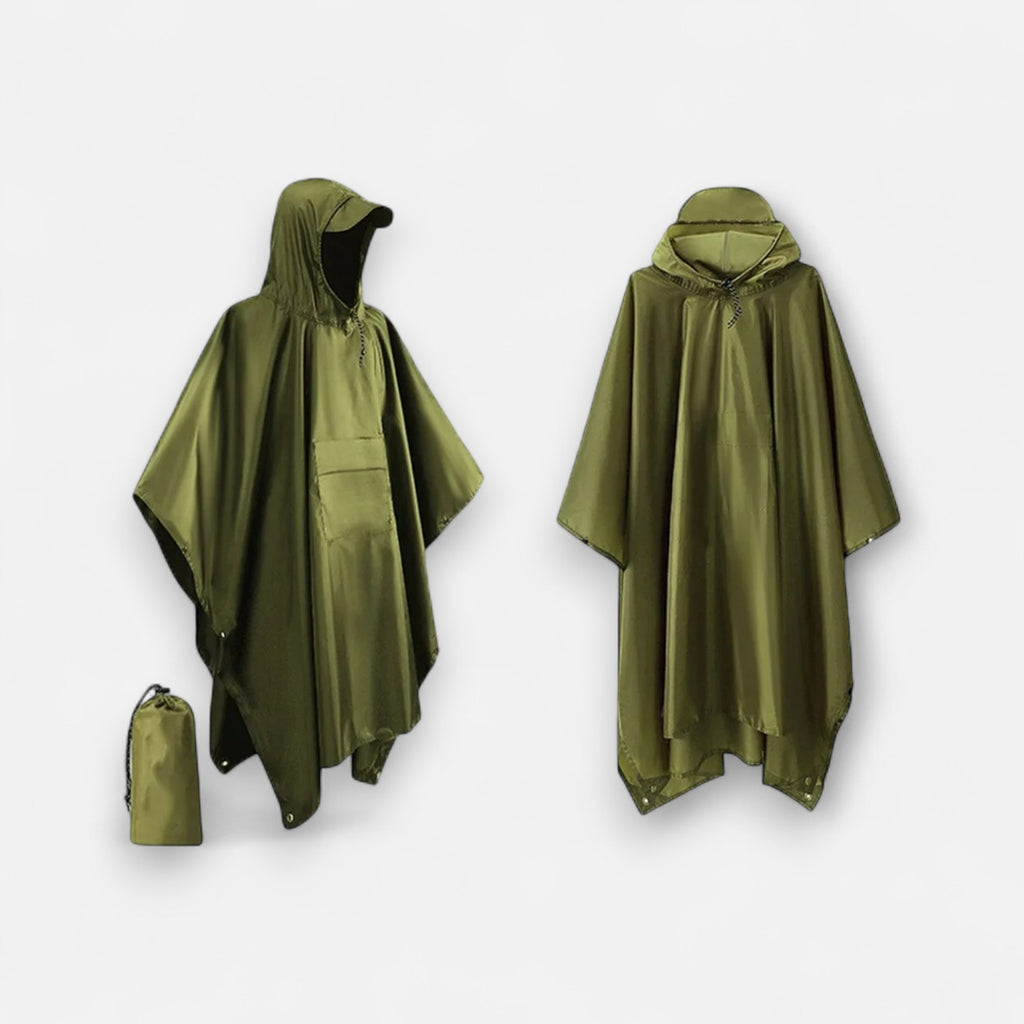 Poncho pluie homme pliable et portable