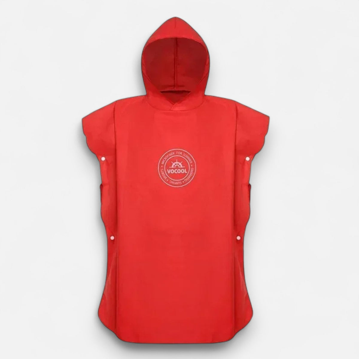 Poncho surf enfant microfibre à capuche