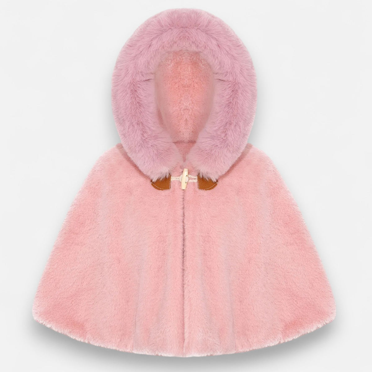 Poncho chaud bébé design raffiné